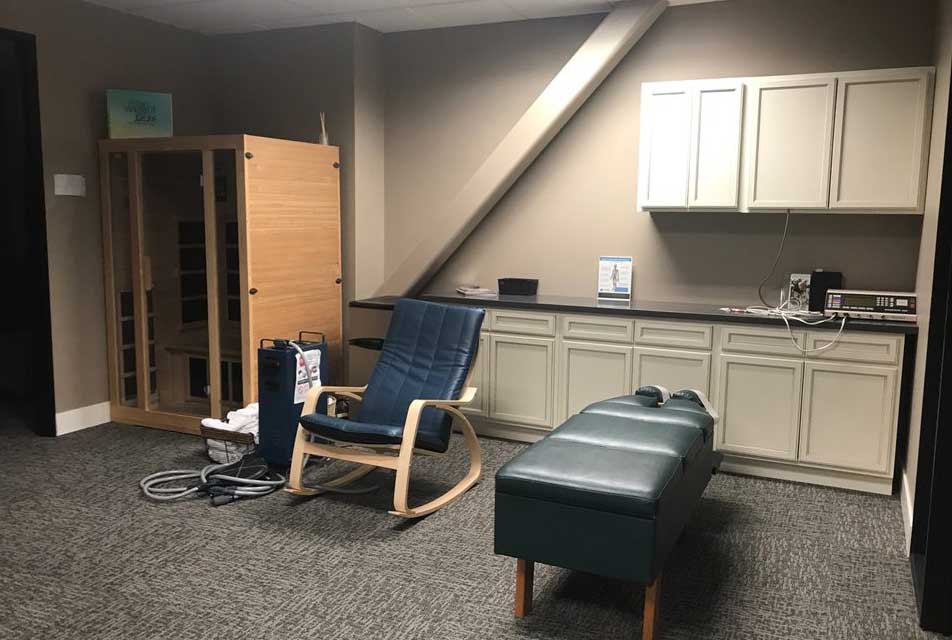 Well Being Chiropractic In Roseville treatment room 2