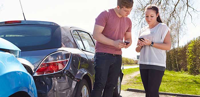 what to do after an auto accident in Roseville