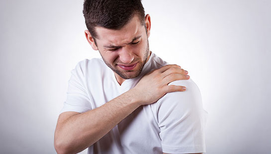 Frozen shoulder relief from chiropractic in Roseville