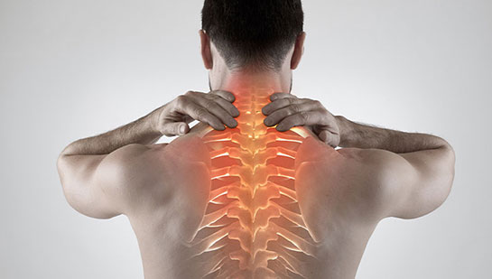 Upper back pain relief in Roseville