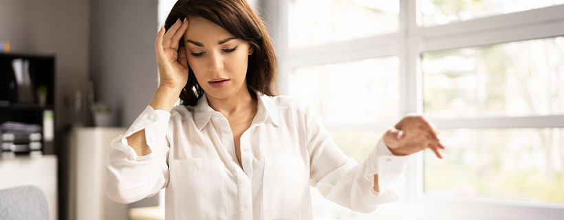 Patient needing Dizziness & Vertigo treatment in Roseville